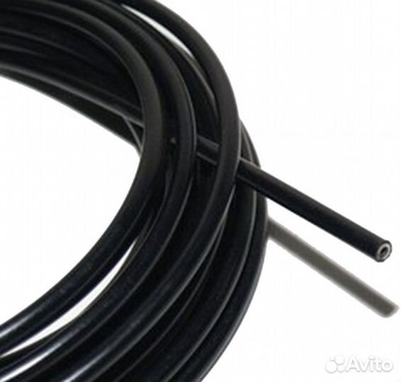 Оплетка троса тормоза Вело 5мм (метражом) Черная