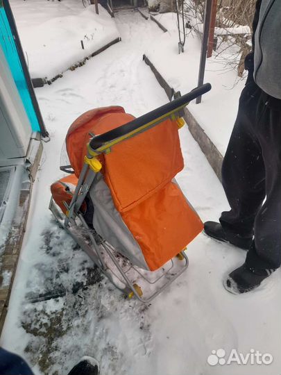 Коляска санки