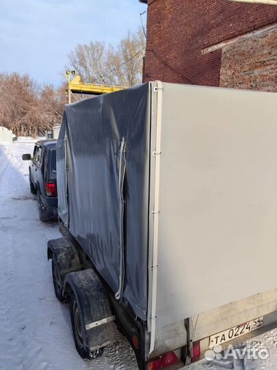 Тент на прицеп с передним 