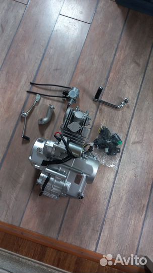 Новый двигатель 135 кубов для мопеда, питбайка