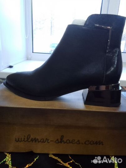 Ботинки женские 38 размер натуральная кожа