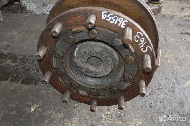 Ступица, дисковые тормоза, передний мост, правая s