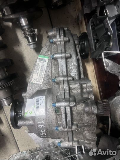 Раздатка на mercedes gl 166