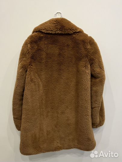 Шуба из эко меха Zara тренд