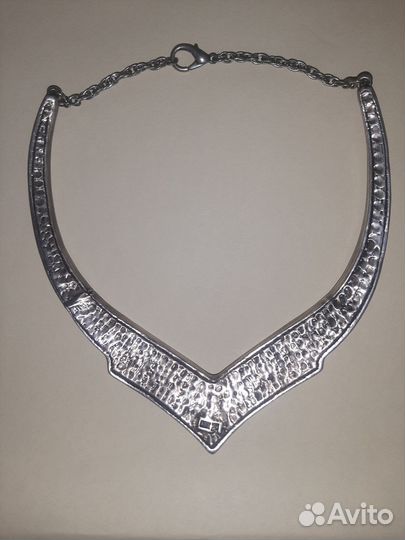 Старинная колье, серебро 925