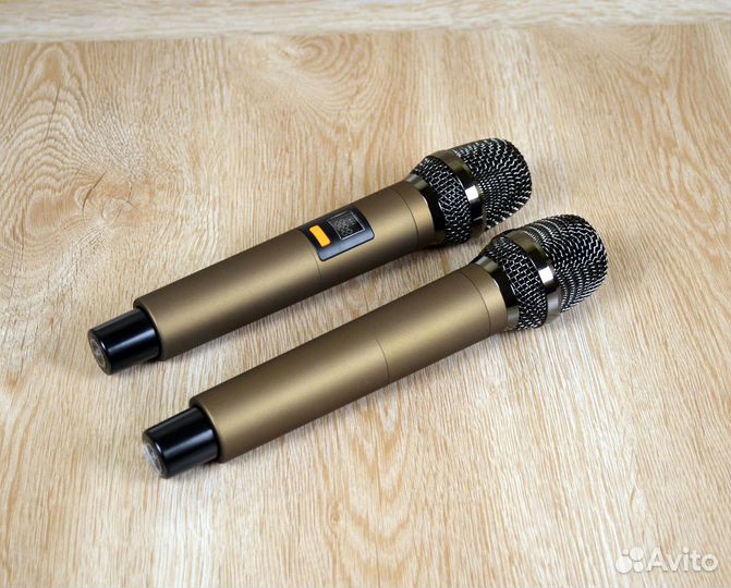 Микрофоны беспроводные и микшер