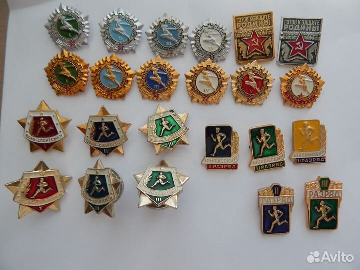 Значки гто +Воин спортсмен