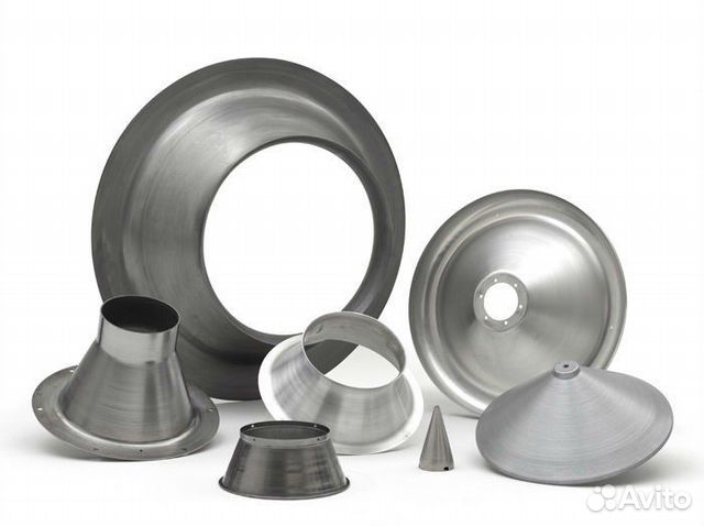 Ротационная вытяжка металла,штампованные изделия