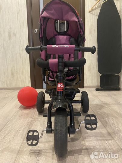 Велосипед трехколесный с ручкой