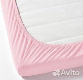 Простынь на резинке IKEA 80Х130