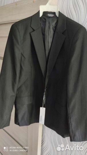 Пиджак школьный. Чёрный