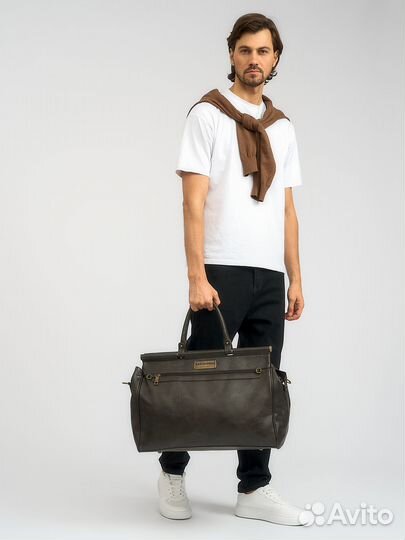 Саквояж David Jones, серый