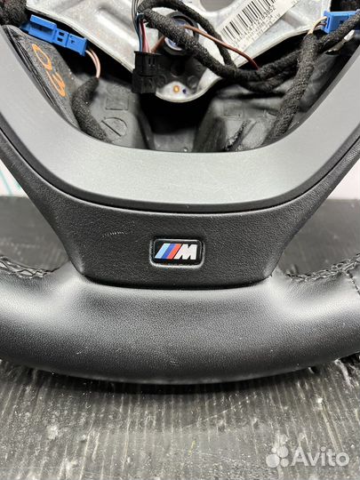 Руль BMW X3 F25 X4 F26 с лепестками м пакет