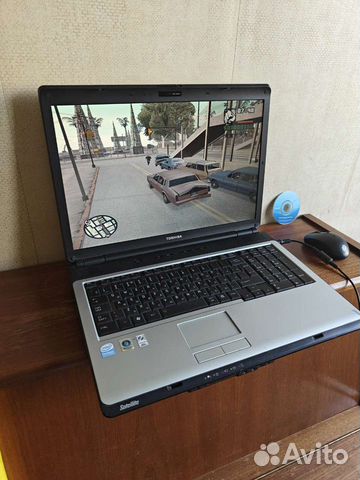 Большой ноутбук 17 дюйм Видеообзор объявление продам