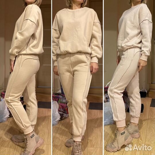 Флисовый костюм женский