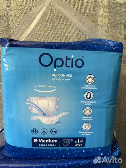 Подгузники для взрослых optio