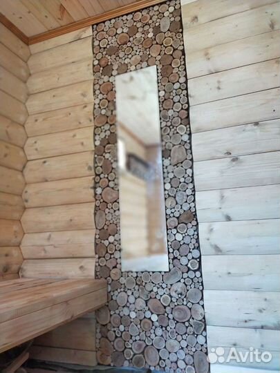 Панно с зеркалом