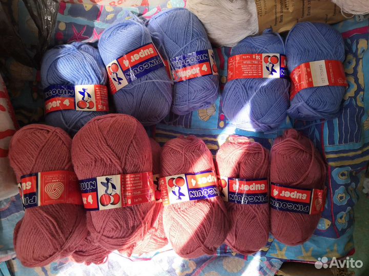 Пряжа для вязания шерсть СССР