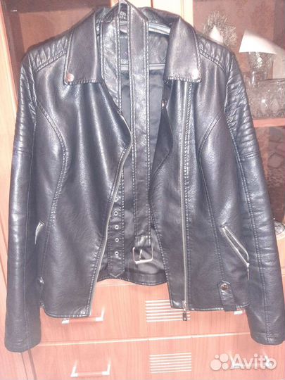 Куртка кожаная женская