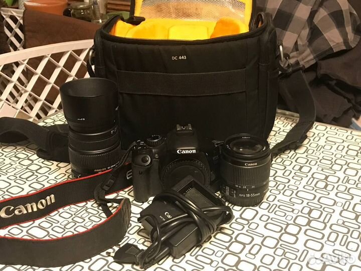 Canon 550D + объектив sigma 50-200mm