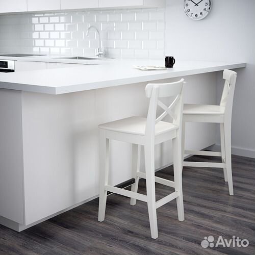 Ингольф/Ингольт стул барный 63см, Икеа, новый