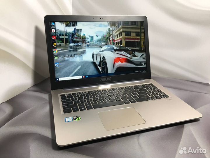 Игровой ноутбук Asus i7/8Gb/FHD/Gtx 1050/SSD