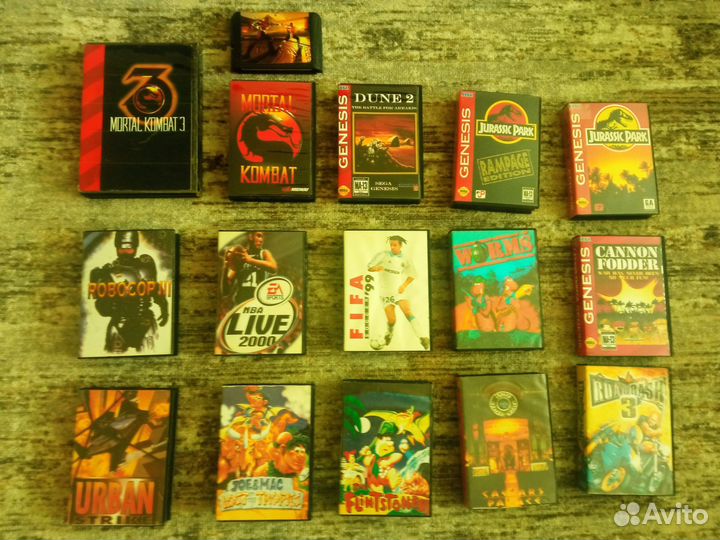 Картриджи Sega староделы