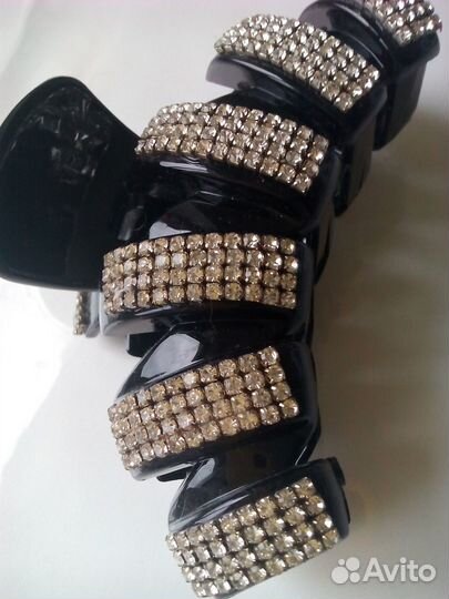 Заколка для волос краб новые и б.у