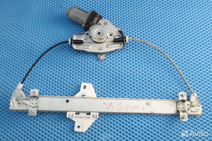 Стеклоподъемник задний левый Hyundai Solaris 1