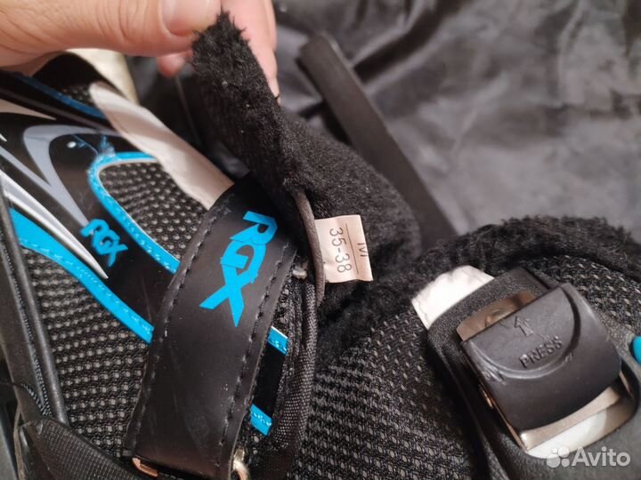 Коньки детские раздвижные 35 38