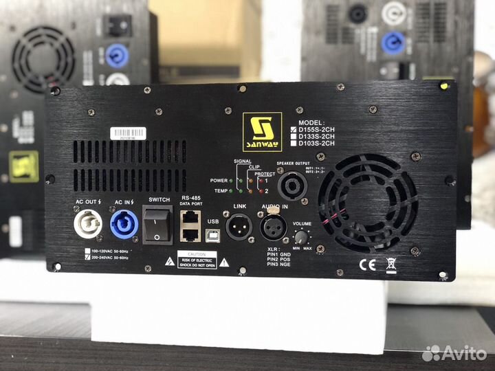 Модульные усилители с DSP для акустических систем