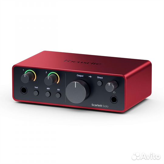 Focusrite Scarlett Solo 4th Gen (новый)