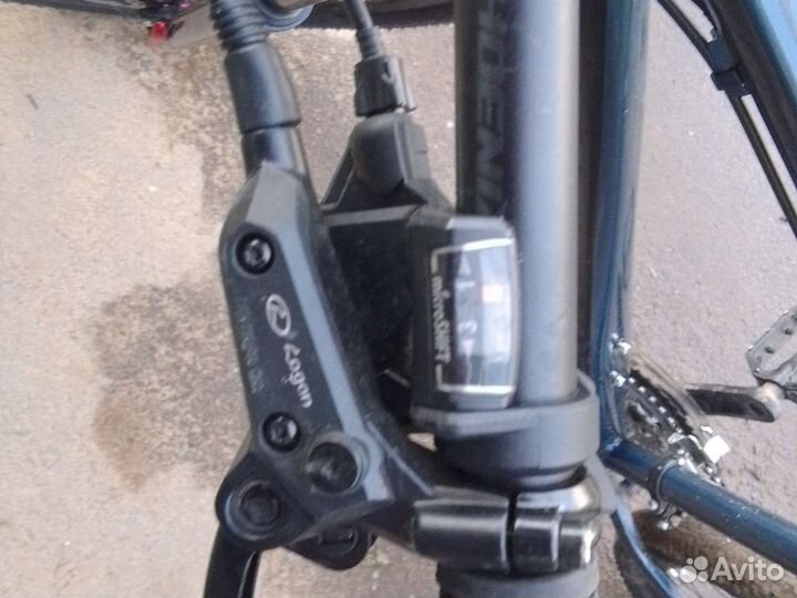 Велосипед горный с гидравлическими тормозами