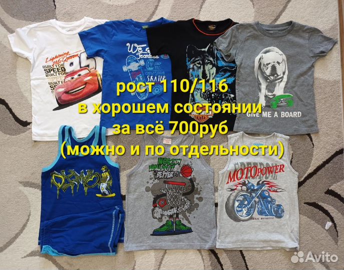 Футболки и майки-борцовки