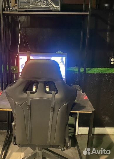 Кресло игровое Zombie viking 4 aero черный