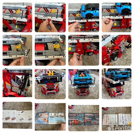 Lego Technic 42098 42084 42026 9392