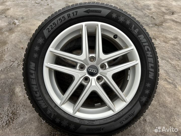 R17 Michelin Alpin 5 225/55, PCD 5x112 DIA 66.6