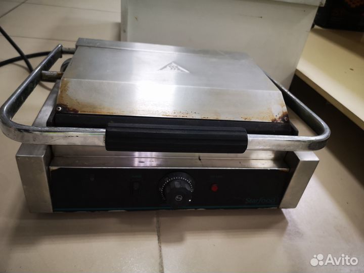 Гриль прижимной starfood panini