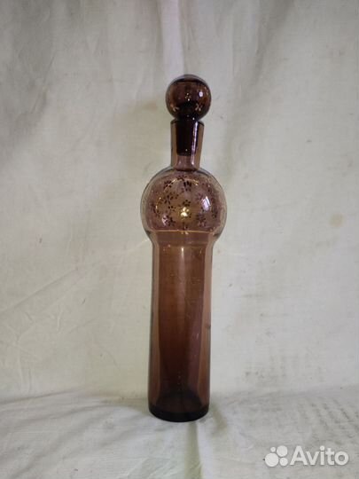 Графин цветное стекло