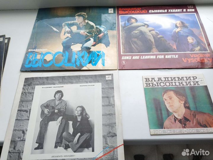 Граммпластинки Высоцкий