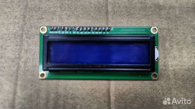 Дисплей LCD 1602 для Arduino