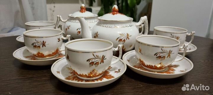 Чайный сервиз Вербилки Барбарис