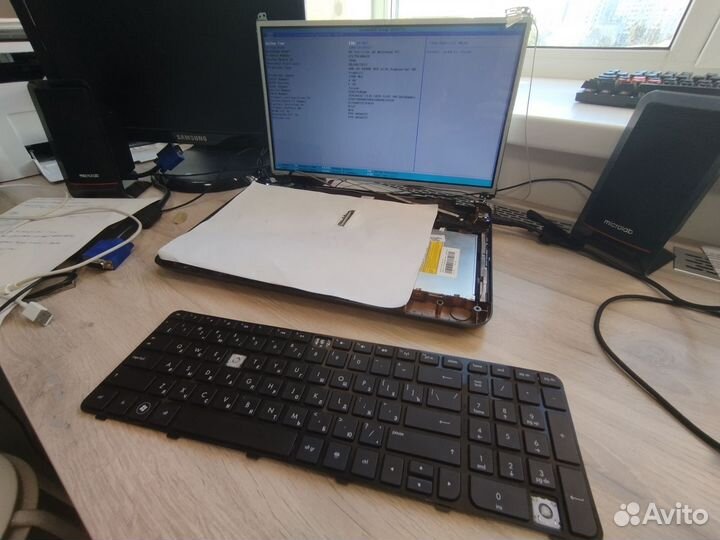 Ноутбук HP Pavilion G6 на запчасти