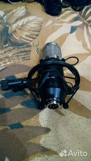 Микрофон конденсаторный hdsnh BM-800 + паук