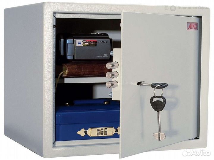 Сейф металлический, мебельный