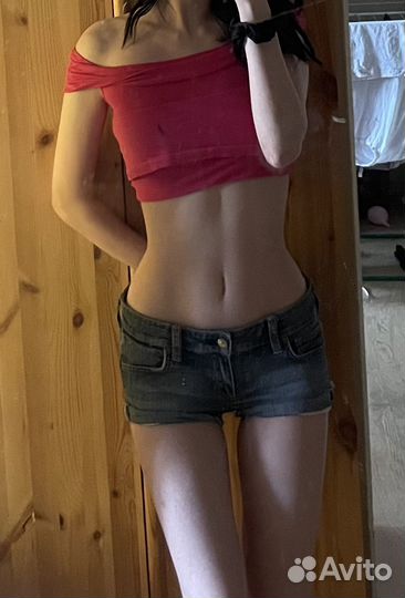 Топ розовый женский