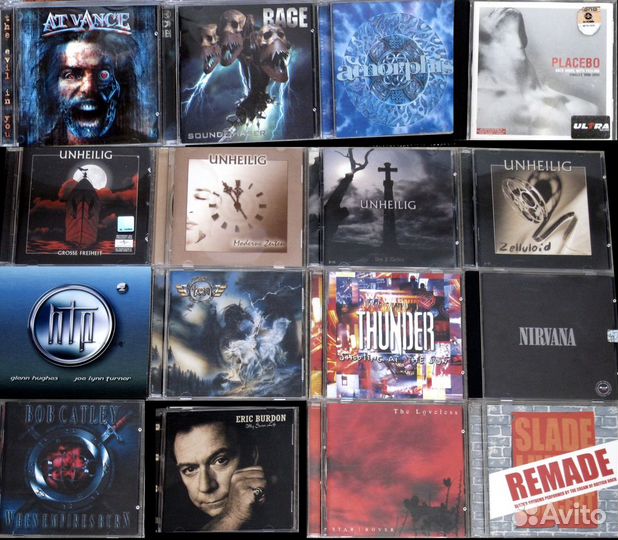 Лицензионные Audio-CD в отл. сост. (рок)