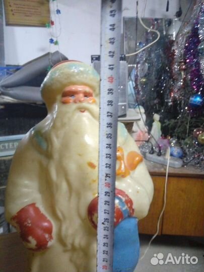 Игрушка дед мороз СССР