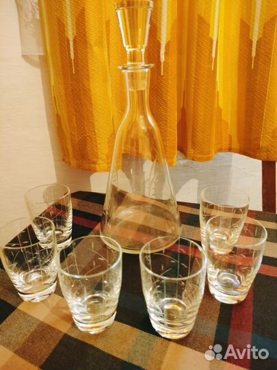 Набор (рюмки+графин)