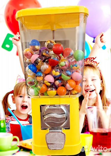 Автомат с бесплатными сладостями на день рождения
